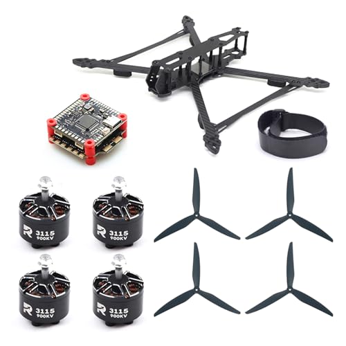 Châssis FPV Mark4 V2 427 mm en kit complet avec moteur 3115 900KV et hélice 1050