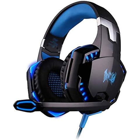 Gaming Headset, Head-mounted Laptop Desktop Computer Gaming Music Headset, Surround Stereo Gaming Headphones with Noise Cancelling Mic Cover