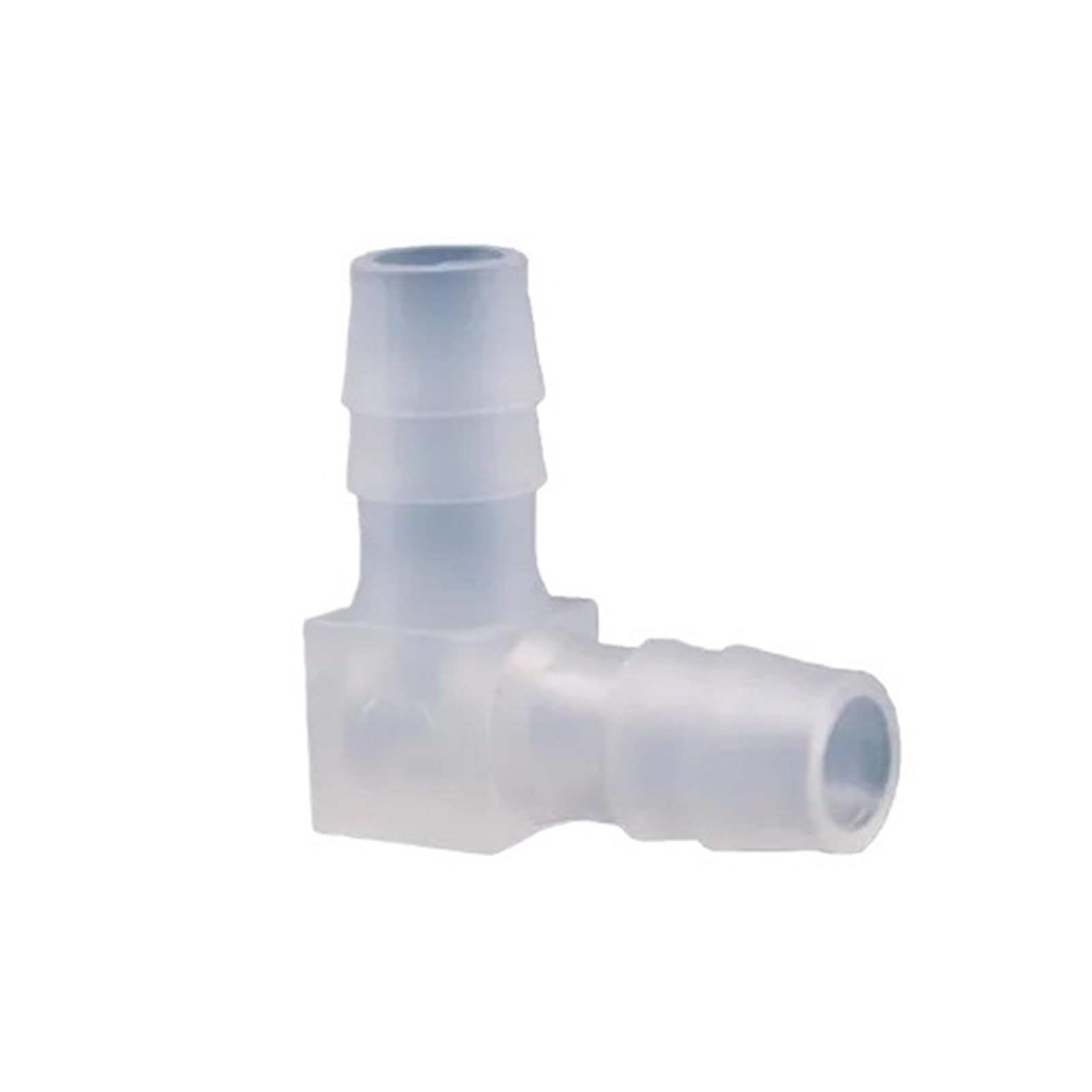 100 Uds 2,4mm 3,2mm 4 6 8 10 12 14 16 18 20mm unión reductora espiga for manguera codo conector de plástico accesorio de tubería for acuario pecera(12mm-8mm)