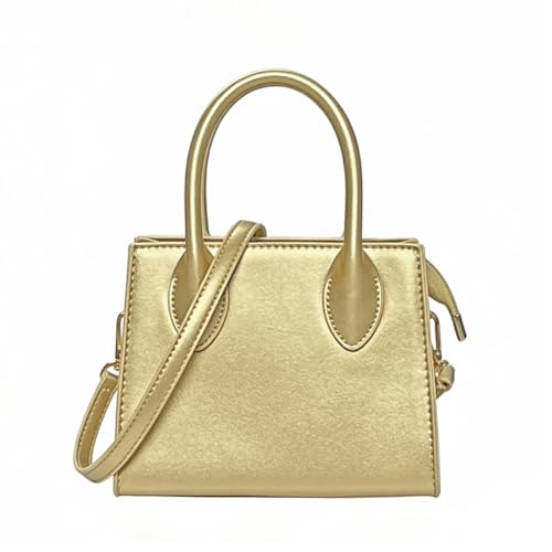 Image of Small crossbody tote bags for women faux leather cute clutch mini purses and handbags