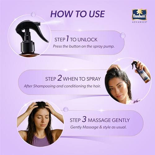 Image of Parachute Advansed Rosemary Water Hair Spray | 100ml | Reduces Hair Breakage* | Non‑Sticky Formula | Natural Shine | Scalp‑Soothing