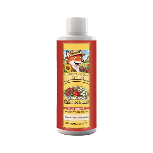 Dayysiuy Fertilizante Líquido Para Plantas De Interior,Solución Nutrientes Plantas 100ml | Solución Nutritiva Para Árboles Frutales - Para Interior Exterior Invernadero Vegetales Frutales Árboles