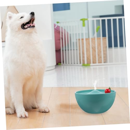 Fuente de Agua para Gatos Cerámica USB Totority Verde miniatura 5