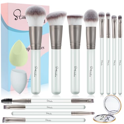 Pennelli Make up Start Makers 12 Pezzi Set Pennelli Trucco