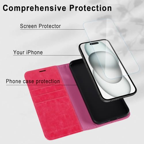 Coque iPhone 15 Plus Protection Intégrale Écran Éviter Rayures Cartes - 5