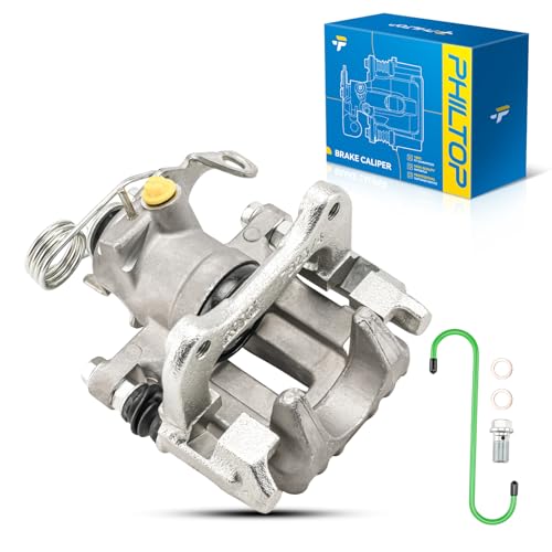 Image of PHILTOP Brake Caliper for 1998-2005 Volkswagen Passat | Rear Left Caliper for 1998-2001 Audi A4, 1998-2004 Audi A6