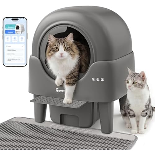 Automatic Litter Box, Self Cleaning Litter Box with APP Control