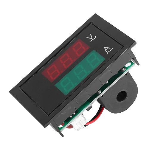 LIFKOME 300V Medidor Corriente Digital LED Ac Corriente Medidor De Medición Voltímetro Multifunción Instalación