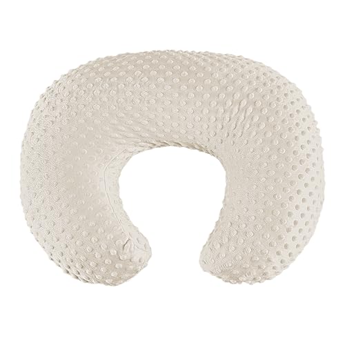 Image of ANHEBEIBEI Nursing Pillow for Bottle and Breastfeeding, Ergonomic Comfort Nursing Essentials for Mom and Baby, Feeding Support Pillow with Removable Cover, Easier and Healthier Nursing (Fog)