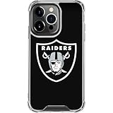Skinit Clear Phone Case Compatible with iPhone 14 Pro - Officially Licensed NFL Las Vegas Raiders Large Logo Design