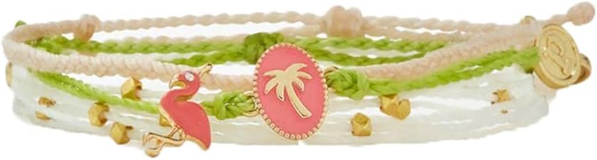 Pura Vida Bracelets Havana Nights Bracelet Pack- Stackable Bracelets for Women - Handmade Accessories, Adjustable Bands - Multicolor, Set of 3