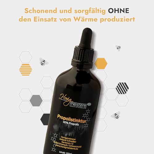 Propolis Tinktur aus Schwarzwald Imkerei – Honigmeisterei
