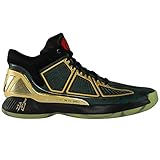 adidas Mens D Rose 10 Basketball Sneakers Shoes Casual - Gold,Green - Size 12.5 D