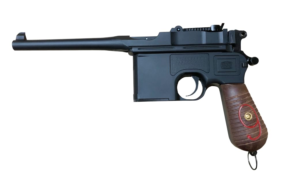 Amazon.co.jp: アクション A!CTION モデルガン モーゼル C96 Red9 発火