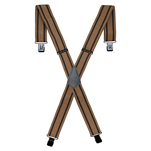 Bretelles homme de 5,1 cm réglables WOLVERINE taille unique marron noir