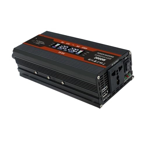 Onduleur 2000W crête double tension 12V 24V conversion haute performance