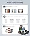 Kailwokk 3 in 1 Magnetic Wireless for iPhone Charging Station: Foldable Portable Charger for iPhone 17-12 Pro Max & Apple Watch & AirPods, for Apple Multiple Devices Charger for Home,Office&Travel