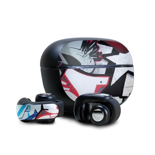 Image of Skin Compatible with Bose Ultra Open Earbuds - Graffiti Mash Up - Premium 3M Vinyl Protective Wrap Decal Cover - Easy to Apply | Crafted in The USA by MightySkins