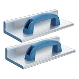 Outils de ponçage mural : la structure auto-adhésive empêche le papier de verre et son support de glisser