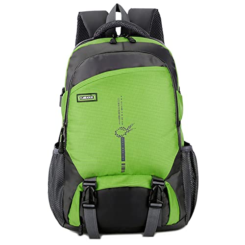 Mochila ligera impermeable para senderismo EKsma verde miniatura 1