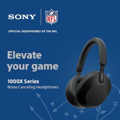 Sony WH-1000XM5 Premium Noise Cancelling Wireless Headphones, Silver - 1