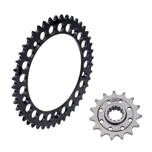 Pignon moto DS500 520 15T 45T en acier renforcé compatible avec VO 500DS