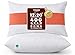 Utopia Bedding Throw Pillows Insert (Pack of 2, White) - 12 x 20 Inches Bed and Couch Pillows - Indoor Decorative Pillows