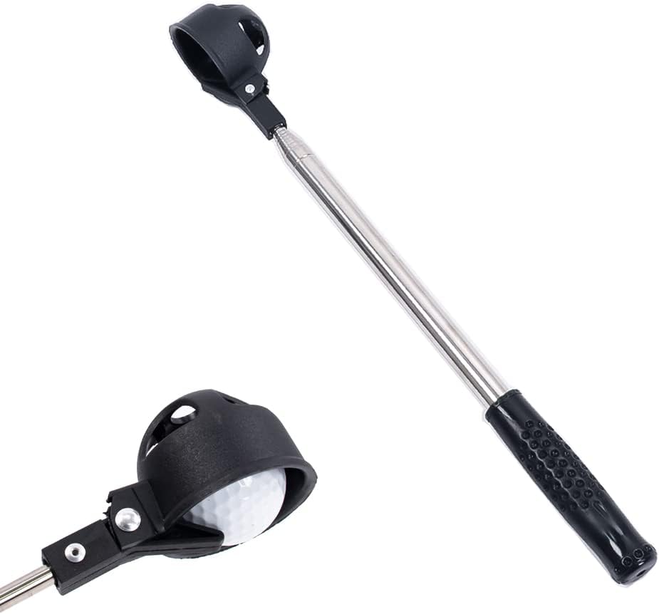 HOW TRUE 9ft Retractable Golf Ball Pick Up Retriever