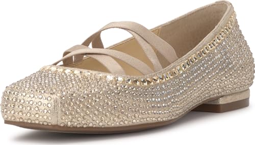 Ballerines pailletées Jessica Simpson Otessa 36 la brillance champagne