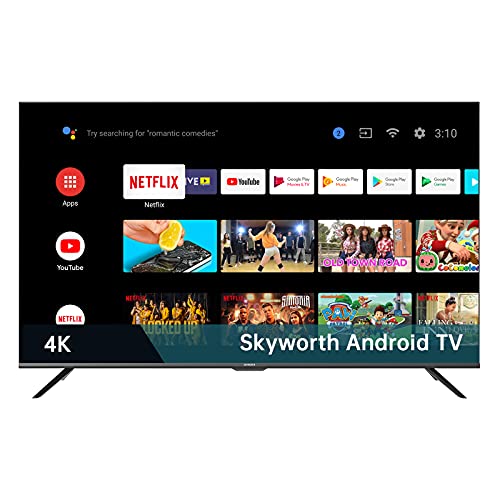 Skyworth S6G pro 55-inch 4K UHD Android Smart LCD TV with Google Assistant Built-in, Also Work with Alexa, Voice Remote, 2021 Model Skyworth S6G pro 55-inch 4K UHD Android Smart LCD TV with Google Assistant Built-in, Also Work with Alexa, Voice Remote, 2021 Model