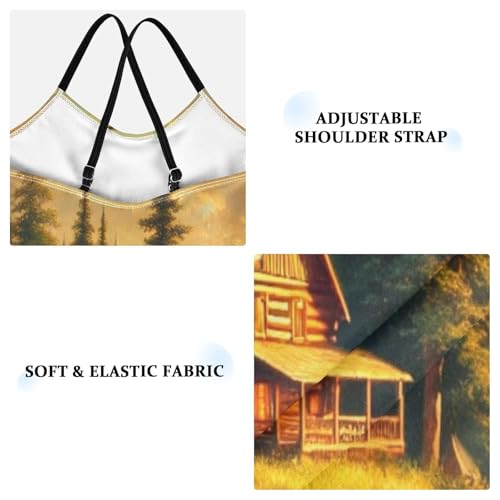 Lake Cabin Dusk Bathing Suits for Girls Kids Swimsuits Summer Beach One Piece Swimsuits Swimwear3