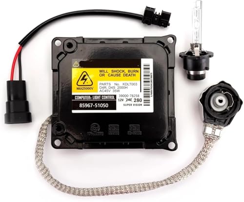 Balasto de xenón D4S soluciona faro fundido en modelos Crown, Camry y Reiz