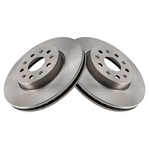 Image of TRQ Front Brake Pad & Rotor Kit Ceramic | For 2014 Cadillac CTS