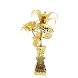 for Lover Microworld 3D Metal Puzzle Romantic Flower Model Z010 DIY 3D Laser Cut Assemble Toys