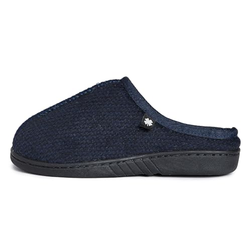 Image of Lucky Brand Boys Micro Suede Sherpa Clog Slippers Warm Cozy Indoor Outdoor Slip On House Shoes Plush Lined Comfort Clogs