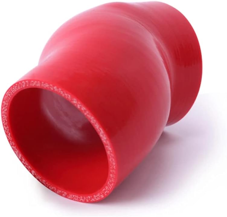 Mishimoto MMHOSE-SUB-ITBRD Silicone Throttle Body Hose Compatible With Subaru WRX 2008-2014 Red