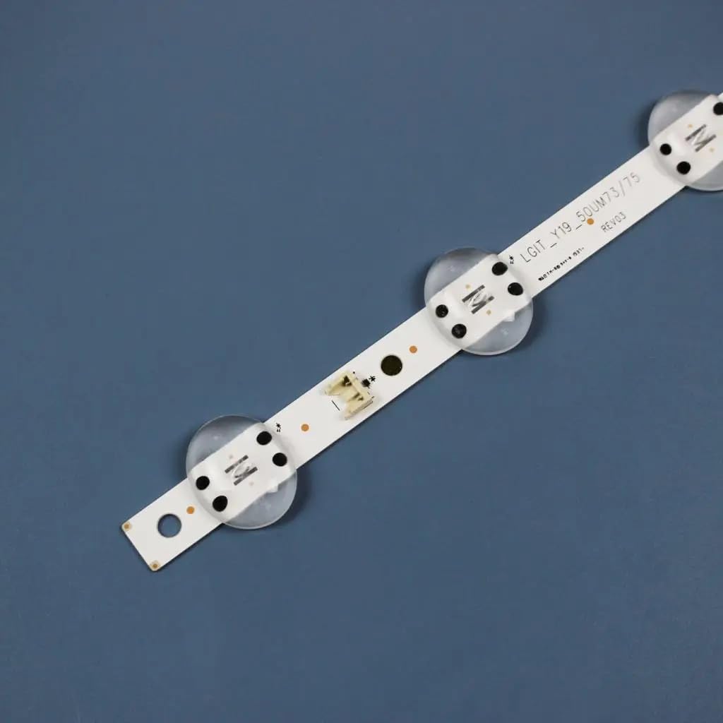 Tira de LED Compatible Fit For LG 50UM7600PLB, 50UM7500PSB, 50UM7360PSA, 50UM7510PSB, 50UM7500PLA, 50UM7300AUE y 50UM7450PLA SSC_Y19_Trident_50UM73/75