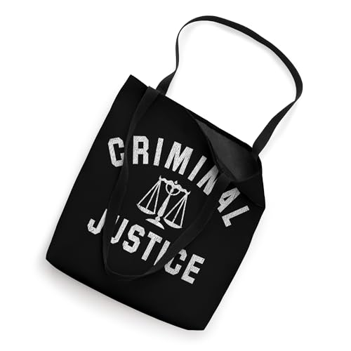 Bolso tote para graduados en Justicia Penal miniatura 2