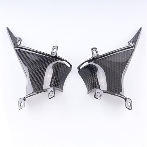 Image of 100% Real 3K Carbon Fiber Side Panels Fit for Honda 2007-2012 CBR600RR CBR 600RR Glossy Twill Weave nt01