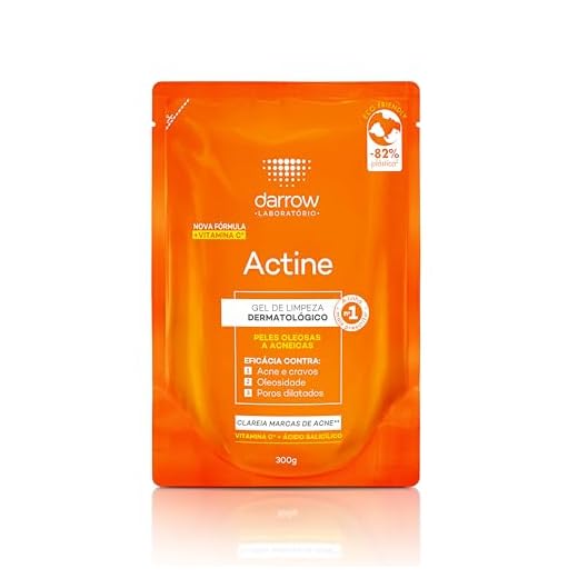 DARROW ACTINE GEL DE LIMPEZA REFIL 300G, Cor: Laranja, Número itens:1