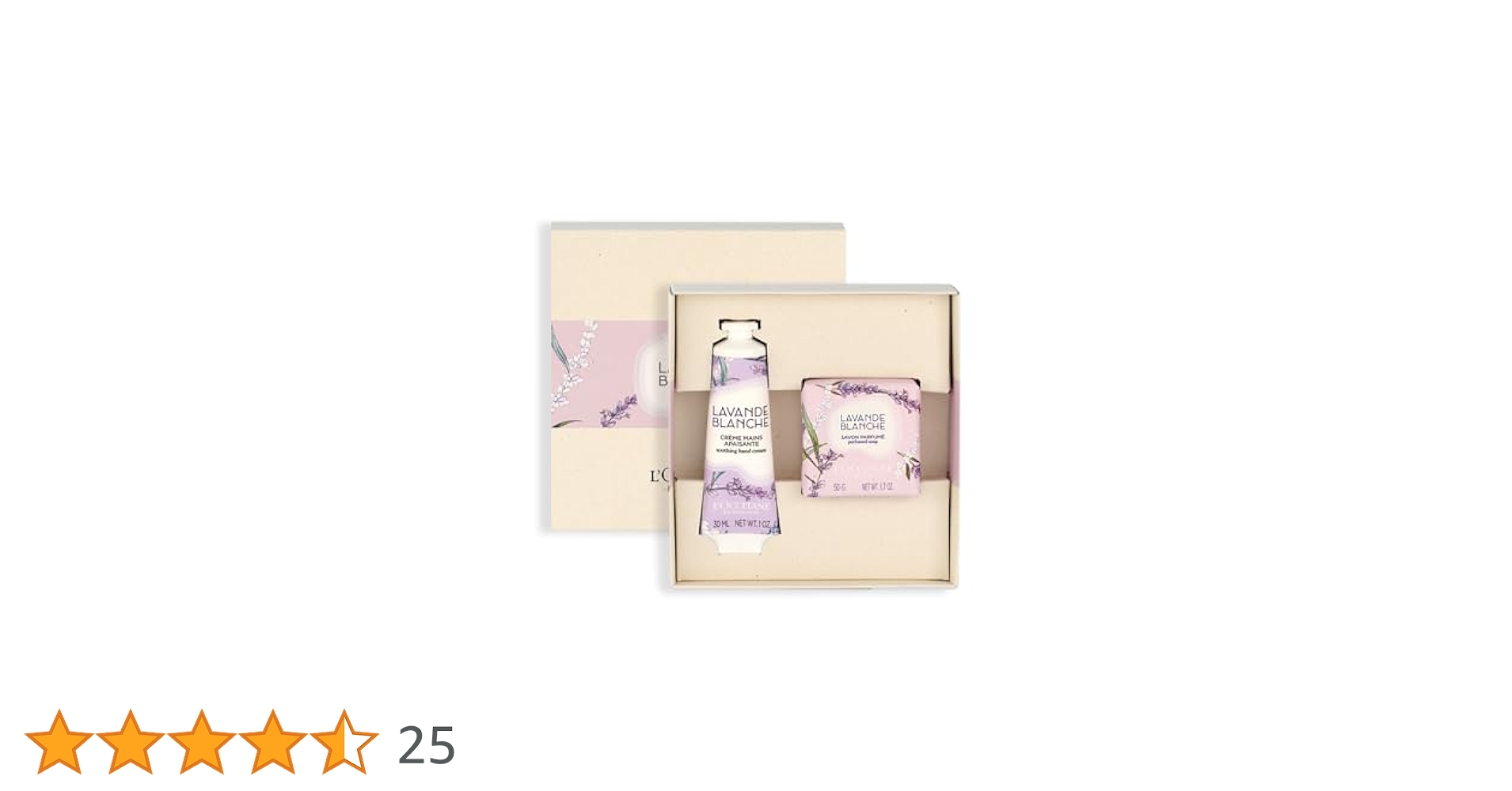 L'Occitane Lavande Blanche ギフトセット L'Occitane White Lavender Mini Gift Set : Amazon.ae: Beauty
