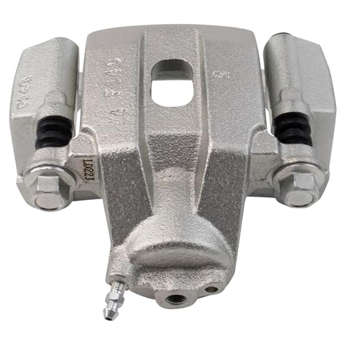Image of TRQ Rear Right Brake Caliper w /Bracket Passenger Side