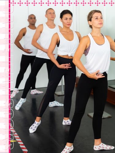 Image of 12 Pack Ballet Dance Socks for Girls Ballerina Recital Team