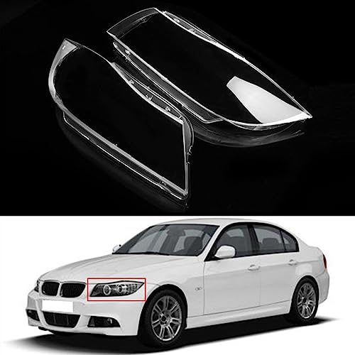 Optique de phare droit BMW Série 3 E90 E91 2005-2012 - Lentille plastique transparente