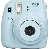 FUJIFILM インスタントカメラ チェキ instax mini 8ブルー NS MINI 8 BLUE