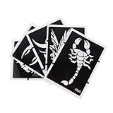 Plantillas de pegatinas para : las plantillas de pegatinas para son adecuadas para halloween, , juegos de disfraces, concursos, conciertos, piscinas, playas, fiestas, , conciertos, despedidas de soltera, bodas, fiestas de cumpleaños, etc., moldes para corporales