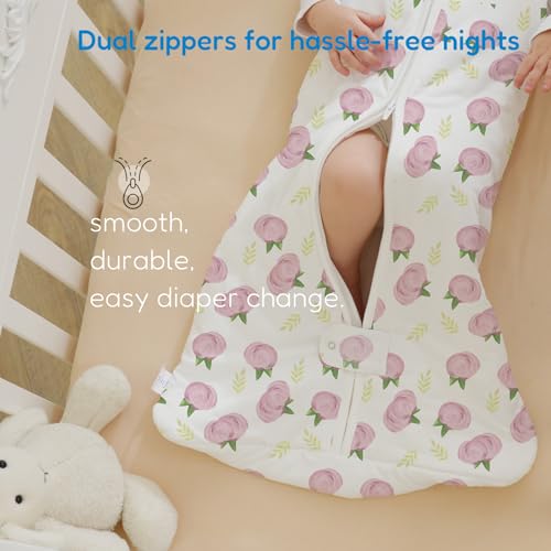 Image of TotAha Sleep Sack 12-18-24 Months 1.0 TOG, Infant Baby Wearable Blanket, Quilted Sleeping Bag with 2-Way Safe Zipper for All Seasons