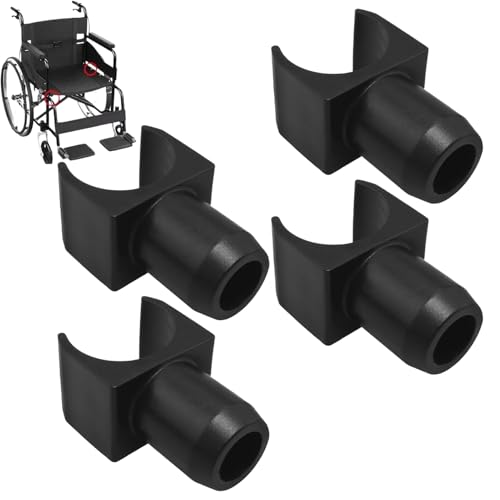 Guías de riel para asiento de silla de ruedas, 4 guías de riel de asiento de silla de transporte, deslizador tipo U, accesorios auxiliares para transporte de rehabilitación