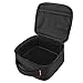 CURMIO Projector Case, Mini Projector Carrying Bag Compatible for DR.J Professional and QKK Mini Projector, Black