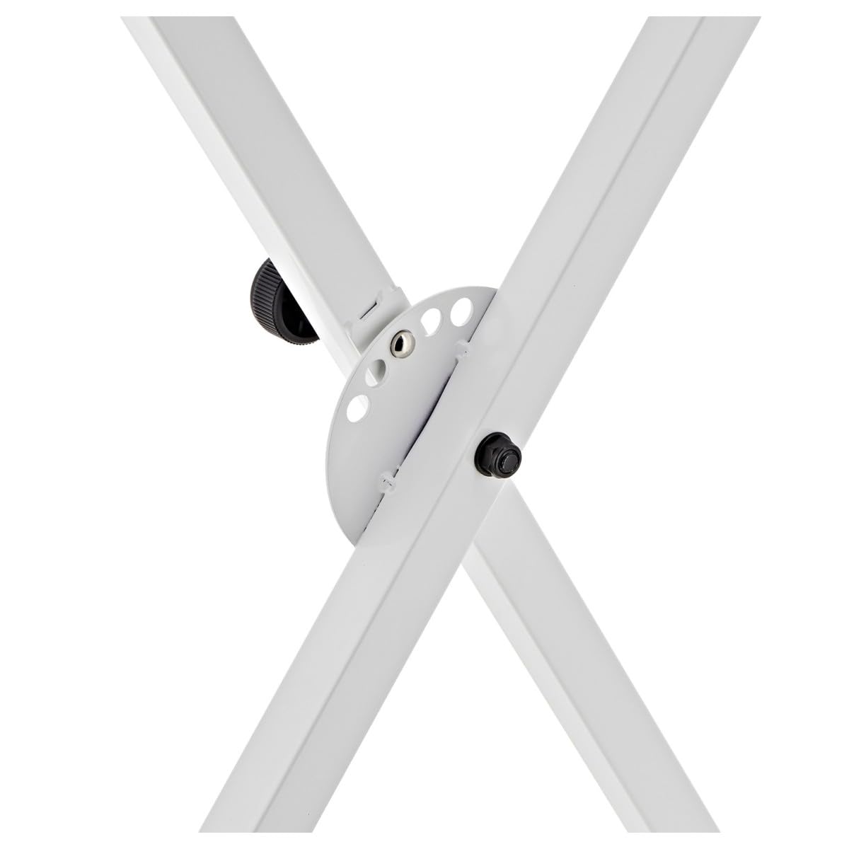 gear4music X-Frame Stand per Tastiera, Bianco
